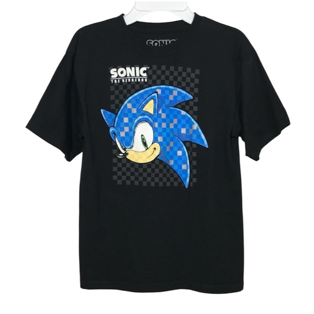 Kids S/S T-Shirt Sonic the Hedgehog | Black | Medium
